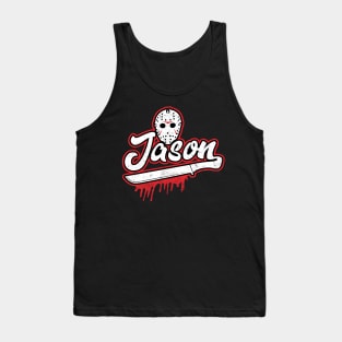 Jason Voorhees Logo Tank Top